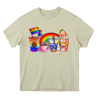Mossy pride coffee cups Heavy Core Tee - AdoDesignShop