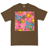 Cacao summer time of the sun seamless pattern Premium Tee - BundleAndBundleShop