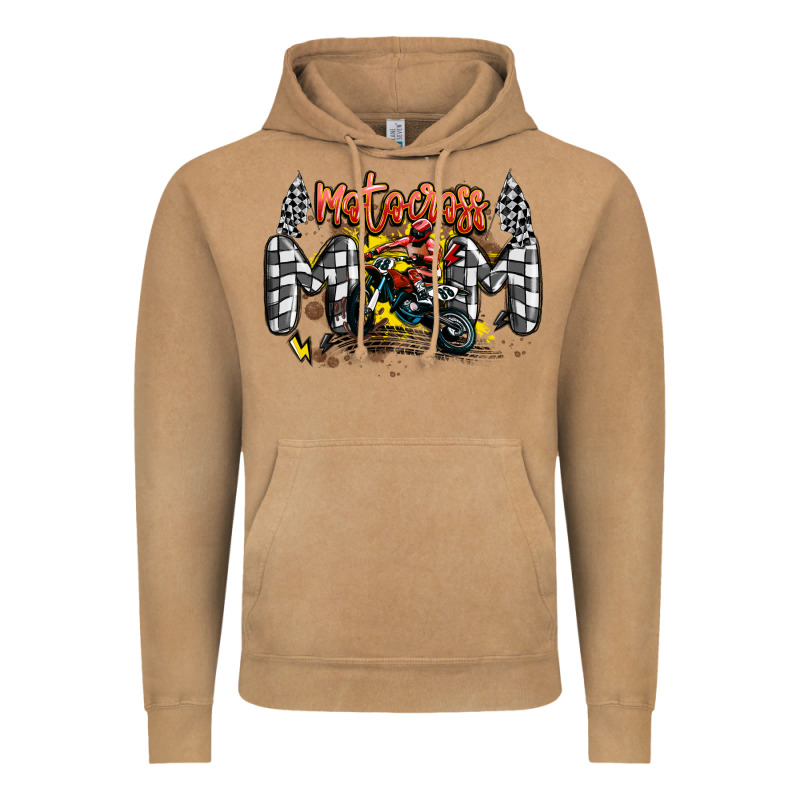Motocross Mom Vintage Hoodie by MaliasSmallBusiness | Teevron