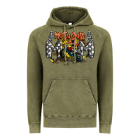 Vintage Olive motocross mom Vintage Hoodie - MaliasSmallBusiness