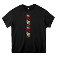Black Halloween Key Fob Heavy Core Tee - BundleAndBundleShop