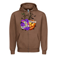 Chestnut Sorta Sweet Sorta Spooky Zipper Hoodie - texasbilliewilder