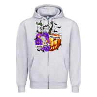 Heather Grey Sorta Sweet Sorta Spooky Zipper Hoodie - texasbilliewilder