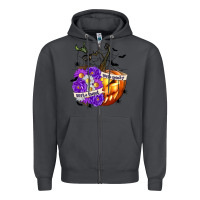 Smoke Sorta Sweet Sorta Spooky Zipper Hoodie - texasbilliewilder