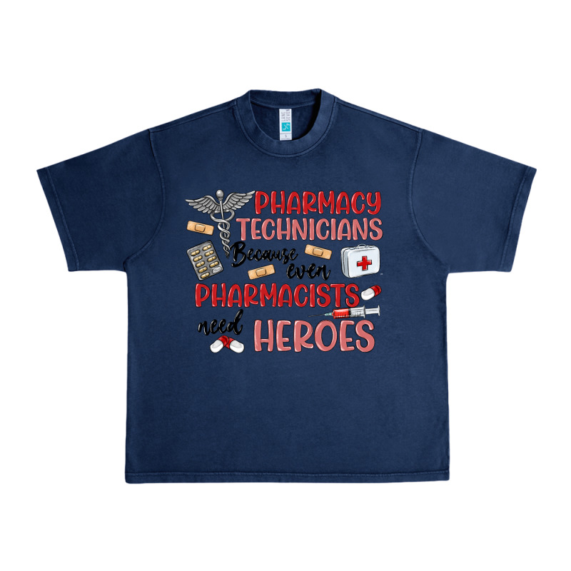 Pharmacy Technicians Urban Heavy Tee by MaliasSmallBusiness | Teevron