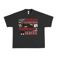 Pigment Black pharmacy technicians Urban Heavy Tee - MaliasSmallBusiness