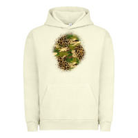 Pigment Pistachio camouflage and leopard patch  4 Urban Hoodie - BundleAndBundleShop