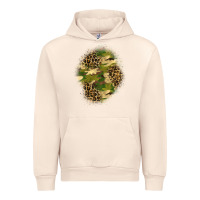 Sandshell camouflage and leopard patch  4 Urban Hoodie - BundleAndBundleShop