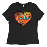 Black teacher heart Ladies Tee - JahusDesignShop