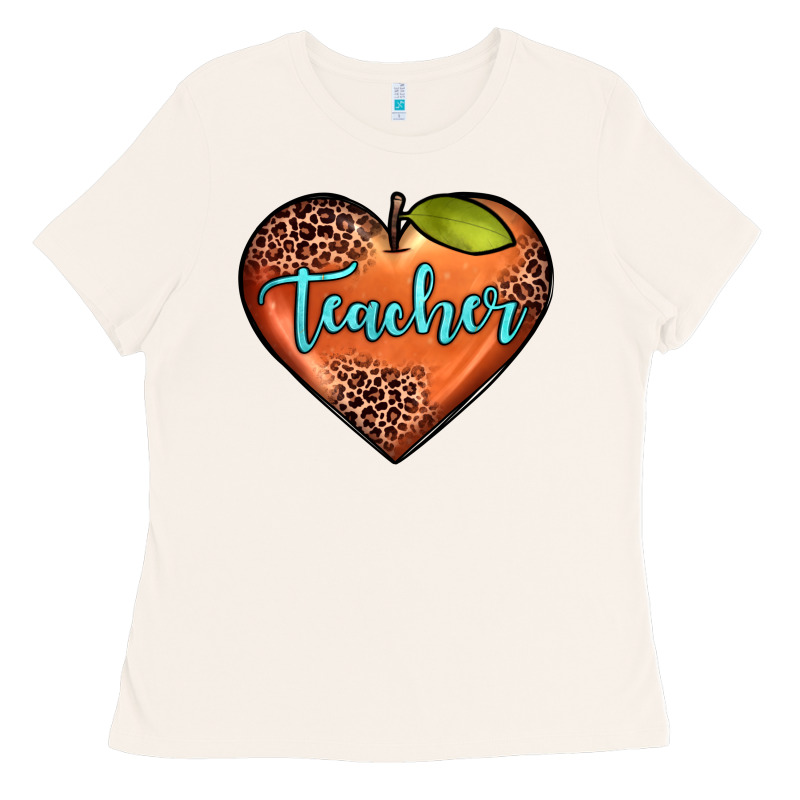 Teacher Heart Ladies Tee by JahusDesignShop | Teevron