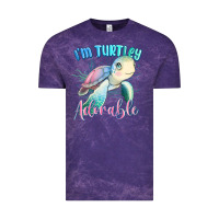 Cloud Purple im turtley adorable turtle Vintage Tee - MaliasSmallBusiness