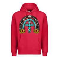 Cardinal cross rainbow Premium Hoodie - JahusDesignShop