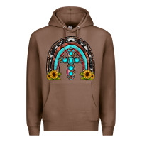 Chestnut cross rainbow Premium Hoodie - JahusDesignShop