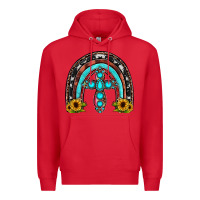 Red cross rainbow Premium Hoodie - JahusDesignShop
