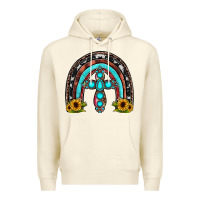 Sandshell cross rainbow Premium Hoodie - JahusDesignShop