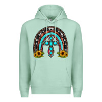 Seafoam cross rainbow Premium Hoodie - JahusDesignShop