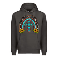 Smoke cross rainbow Premium Hoodie - JahusDesignShop
