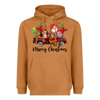 Meerkat merry christmas truck gnomies Heavyweight Hoodie - CowGirlArtShop