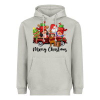 Moon Dust merry christmas truck gnomies Heavyweight Hoodie - CowGirlArtShop