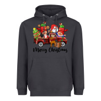 Smoke merry christmas truck gnomies Heavyweight Hoodie - CowGirlArtShop