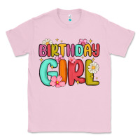 Bubblegum Pink birthday girl Classic Tee - MaliasSmallBusiness