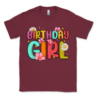 Burgundy birthday girl Classic Tee - MaliasSmallBusiness