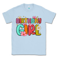 Dusty Blue birthday girl Classic Tee - MaliasSmallBusiness