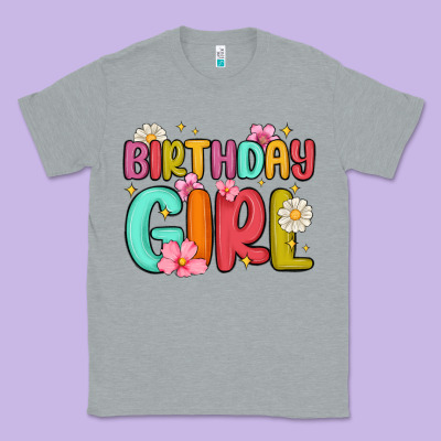 Birthday Girl Classic Tee Designed By Maliassmallbusiness