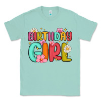 Seafoam birthday girl Classic Tee - MaliasSmallBusiness