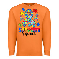 Carrot support squad autism Premium Sweatshirt - CowGirlArtShop