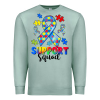 Seafoam support squad autism Premium Sweatshirt - CowGirlArtShop