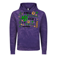 Cloud Purple st. patricks day doodle Vintage Hoodie - MaliasSmallBusiness