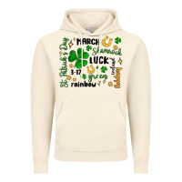 Vintage Artic st. patricks day doodle Vintage Hoodie - MaliasSmallBusiness