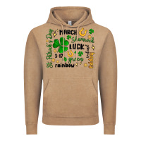 Vintage Coffee st. patricks day doodle Vintage Hoodie - MaliasSmallBusiness