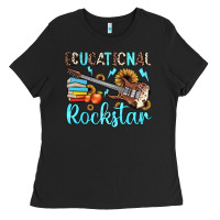 Black educational rockstar Ladies Tee - JahusDesignShop