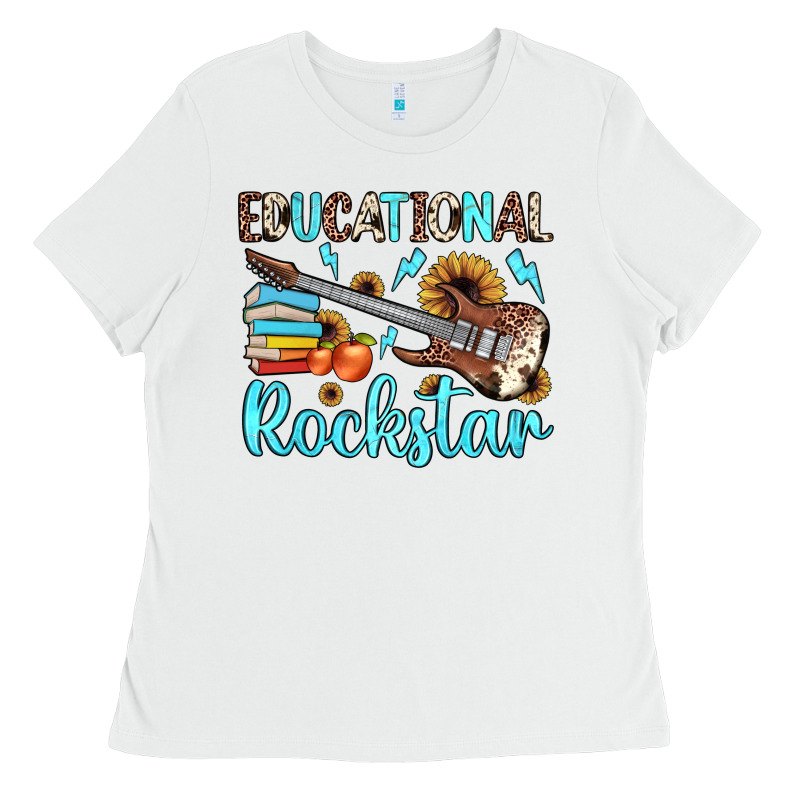 Educational Rockstar Ladies Tee by JahusDesignShop | Teevron