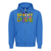 True Royal spooky dude Zipper Hoodie - NancyCooperArtShop