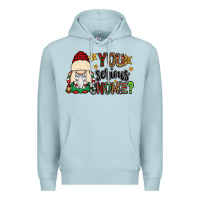 Blue Mist you serious gnomie Premium Hoodie - CowGirlArtShop