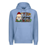 Colony Blue you serious gnomie Premium Hoodie - CowGirlArtShop