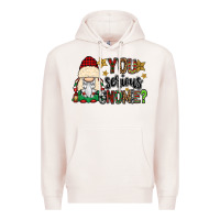 Pale Pink you serious gnomie Premium Hoodie - CowGirlArtShop