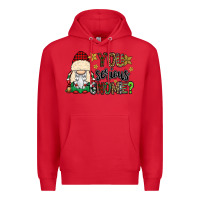 Red you serious gnomie Premium Hoodie - CowGirlArtShop