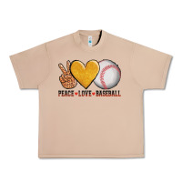 Burro peace love baseball Urban Heavy Tee - AdoDesignShop