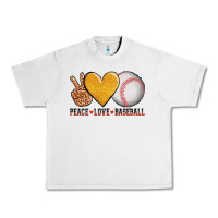 Lunar Rock peace love baseball Urban Heavy Tee - AdoDesignShop