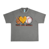 Tornado peace love baseball Urban Heavy Tee - AdoDesignShop