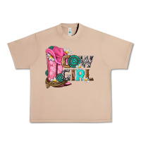 Burro western cowgirl Urban Heavy Tee - NancyCooperArtShop