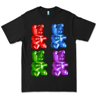 Black jellybear Premium Tee - AdoDesignShop
