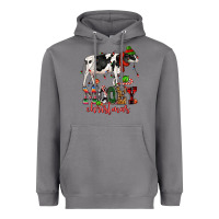 Mooey Christmas Cow Heavyweight Hoodie | Teevron
