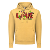 Vintage Mustard mardi gras love crawfish Vintage Hoodie - MaliasSmallBusiness