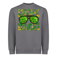 Storm Lucky Dude St Patricks Heavyweight Sweatshirt - BundleAndBundleShop