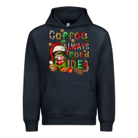Navy coffee is always a good idea Urban Hoodie - FaDigitalArtStudio